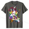 Dabbing Unicorn Pirate  Roger Costume Kids Girls Boys T-Shirt Tops Shirt Cute Printed On Cotton Men's T Shirt