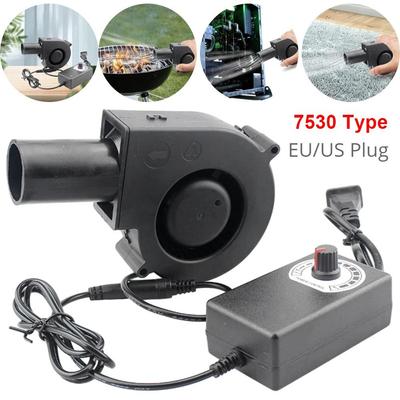 1Pcs with Variable Speed Controller BBQ Blower 3700RPM Barbecue Fan Durable Air Blower