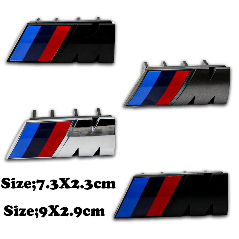 For BMW G31For BMW X3 X5 E39 E92 F11 F31 E90 E46 F10 F30 E87 F20 G20 E60 E61 F25 E36 3D ABS M Logo Car Emblem Front Grill Badge Accessorie