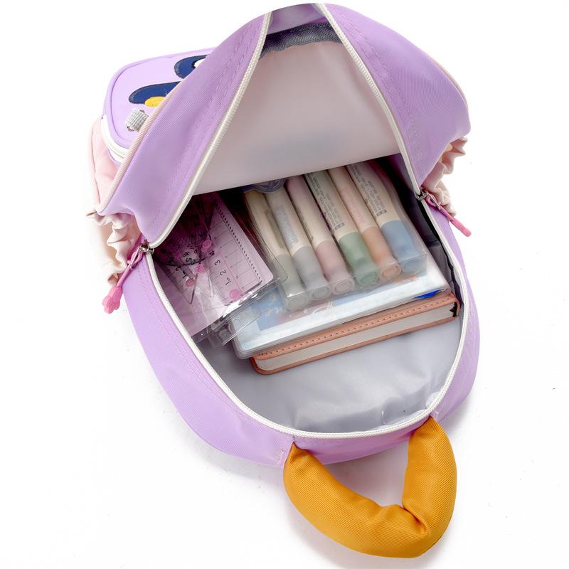 Kindergarten School Bag Boys and Girls Children Cartoon School Bag Cute Mini Baby Backpack Early Education Training Class Backpack