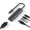 5-in-1: 4k60hz + pd + usb-c + 2*usb3.0