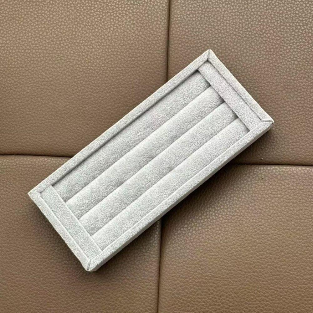 Flannelette Velvet Jewelry Tray Mini Jewelry Storage Pallet Rings Earrings Organizer  Gifts