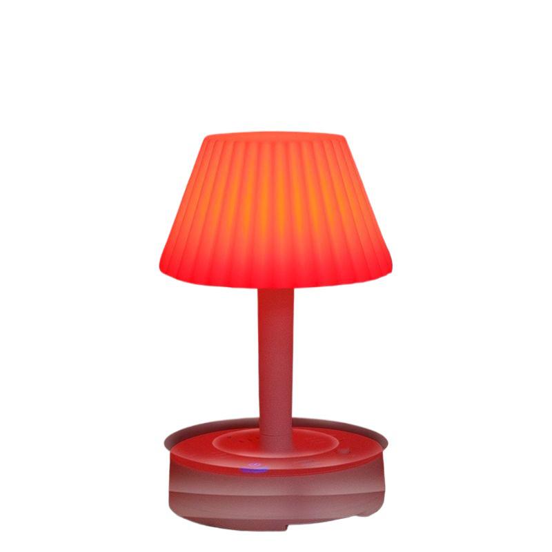 Smart Multi-color LED Desk Lamp with Voice Control & Eye Protection, USB Bedside Night Light