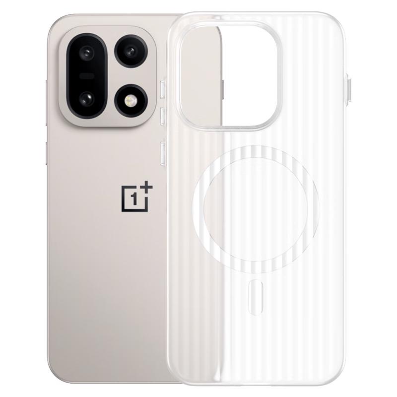 OnePlus 15 Corrugated Stripe Matte Magnetic Phone Case
