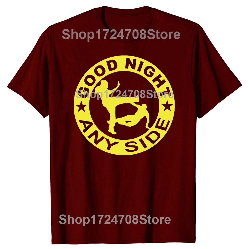 2025 HOT SALE Good Night Left Side Graphic Tshirt Casual Fashion Short Sleeve Man T Shirt Loose Harajuku Style Women T-shirt
