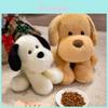 Brinquedo de Cachorro Golden Retriever de Pelúcia com Material de Pelúcia Curta para Crianças e Almofada de Dormir
