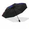 Monster High, Animation Automatic Opening and Closing, 8 rib Structure Portable Umbrella, Suitable for Men and Women in All Seasons  Perfect