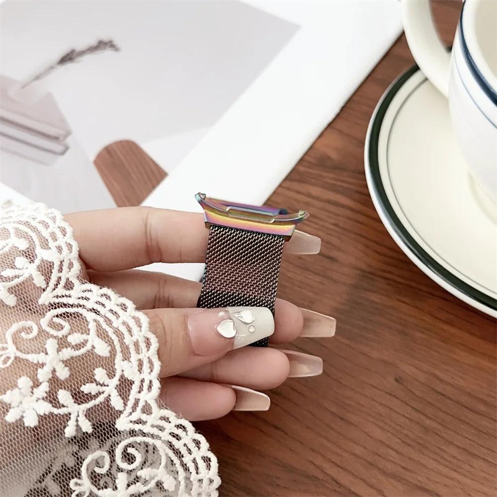 Milanese loop Strap for Samsung Galaxy Watch 7 Ultra 47mm Stainless Steel No Gaps Bracelet Galaxy Watch Ultra band Accessories