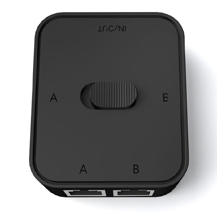 2-Port 10/100/1000Mbps Netzwerk RJ45 LAN CAT6 Netzwerk-Switch für Switch