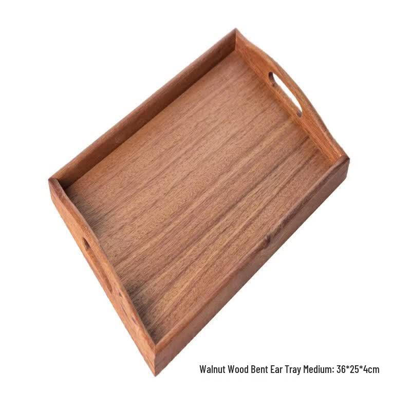 Japanese Style Wooden Rectangular Serving Tray