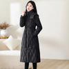 Autumn and Winter Loose Fat Mother Warm Cotton-padded Jacket Vest Down Cotton-padded Jacket Mid-length Jacket Women