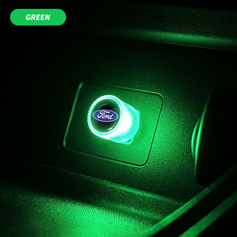 1pcs USB Car Interior LED Car Atmosphere Lighting For Ford Mk2 Mk3 Ranger Mondeo Mk4 S-MAX Kuga Mustang Fusion Car Styling AC8