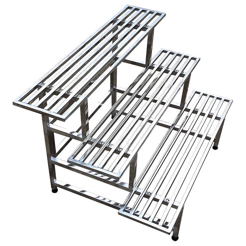 Thickened Stainless Steel Multi-layer Outdoor & Balcony Flower Pot Stand