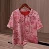 Yuzhaolin Women's New Chinese Style Printed Summer Top