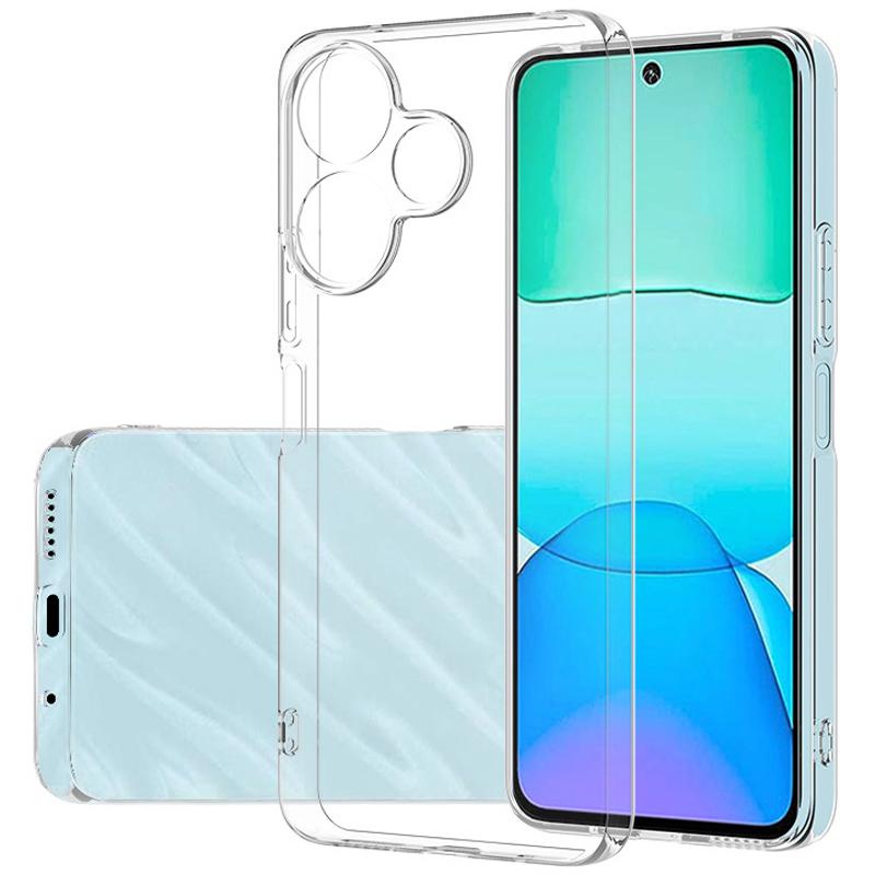 

For Xiaomi Redmi 13 5G/13 4G Case Transparent Ultra Slim Soft TPU Phone Cover A