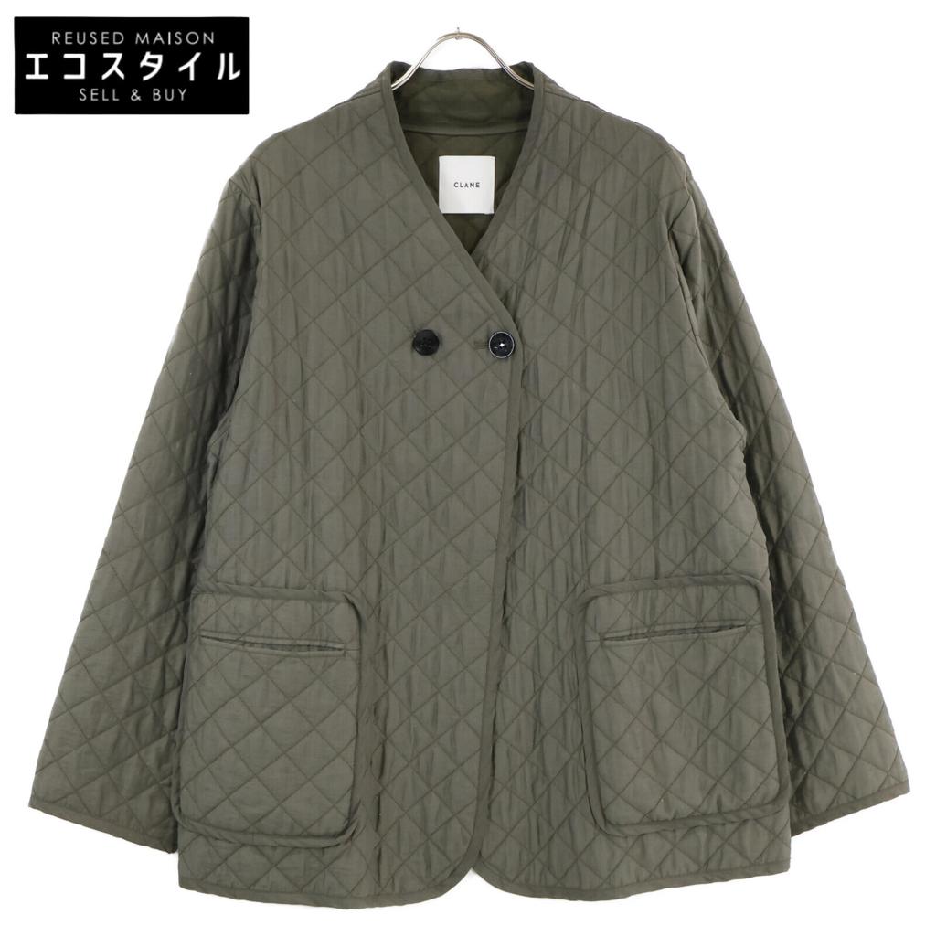 CLANE Khaki quilted double 2B jacket Jacket 2 khakiUsed