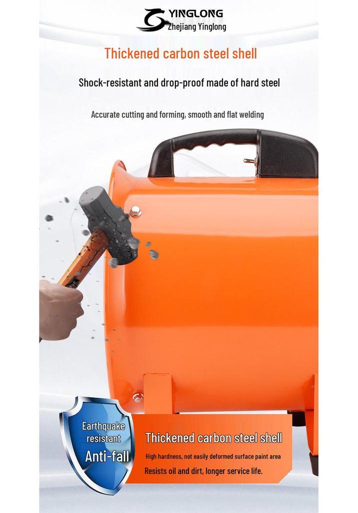 220V Portable Industrial Axial Ventilator: Confined Space Exhaust and Household Blower