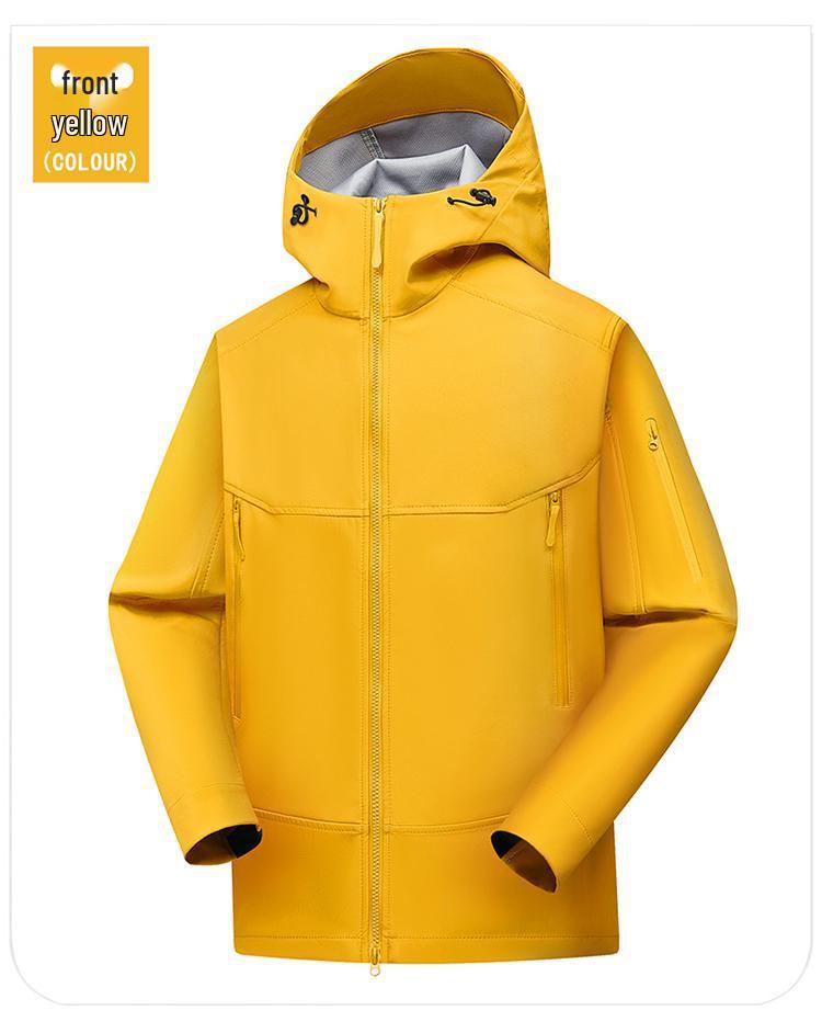 Men's Autumn Hooded Windbreaker: Korean Style, Versatile, Handsome, Youthful Workwear.