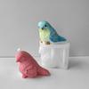 Bird Candle Silicone Mold for Handmade Desktop Decoration Gypsum Epoxy Resin Aroma Candle Mould for Home Decoration