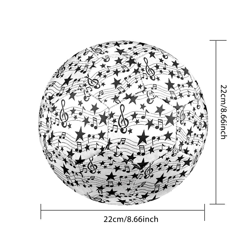 1PC Music Stars Harmony Soccer Ball Size 5 Football Machine Sewn Indoor/Outdoor Universal Football W59
