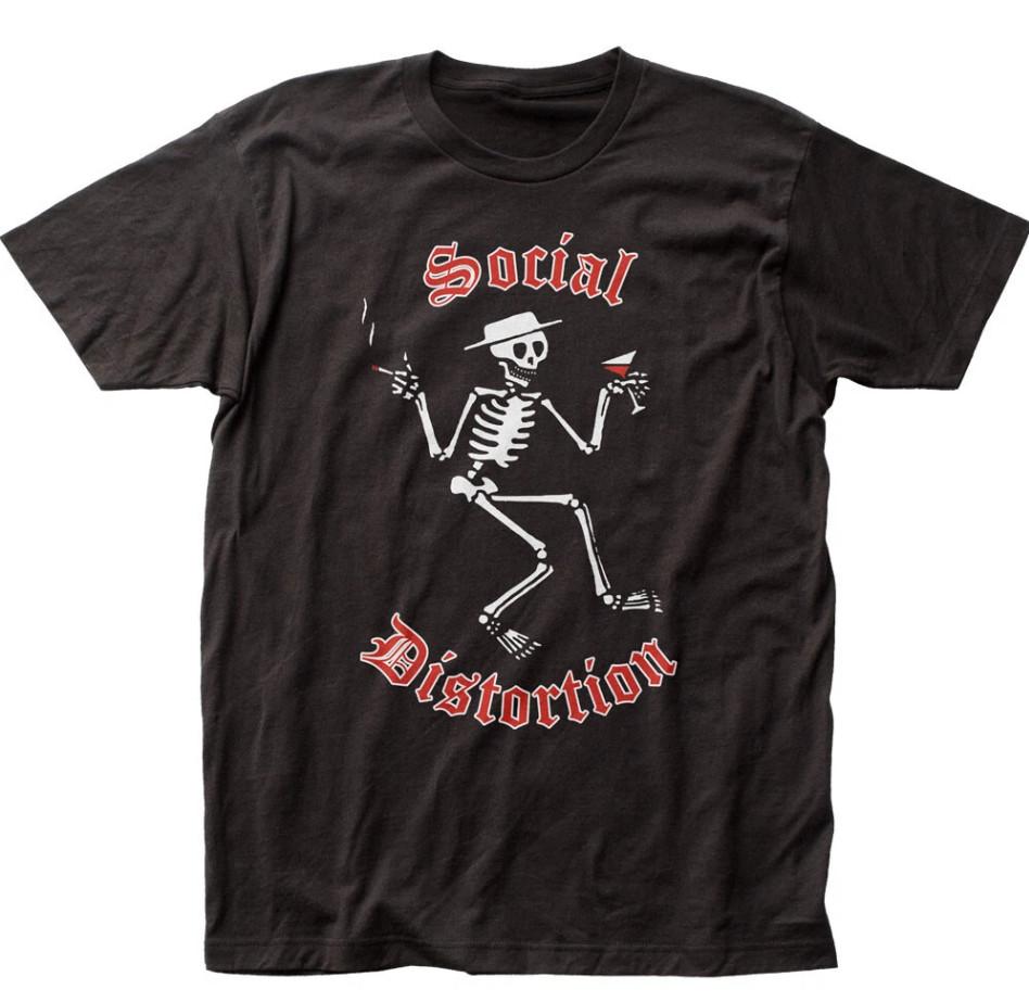 Social Distortion Skelly Logo Mens T-shirt size S-5XL XXXL