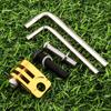 Aluminium Zinc Zinc Alloy Bicycle Front Light Holder Front Lamp Code Meter Holder  Lifting Tail Lamp