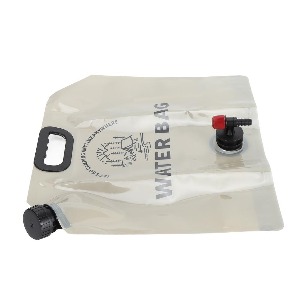 9L Collapsible Water Container Bag Large Capacity Portable Foldable Outdoor Water Storage Bag for Camping Car Travel