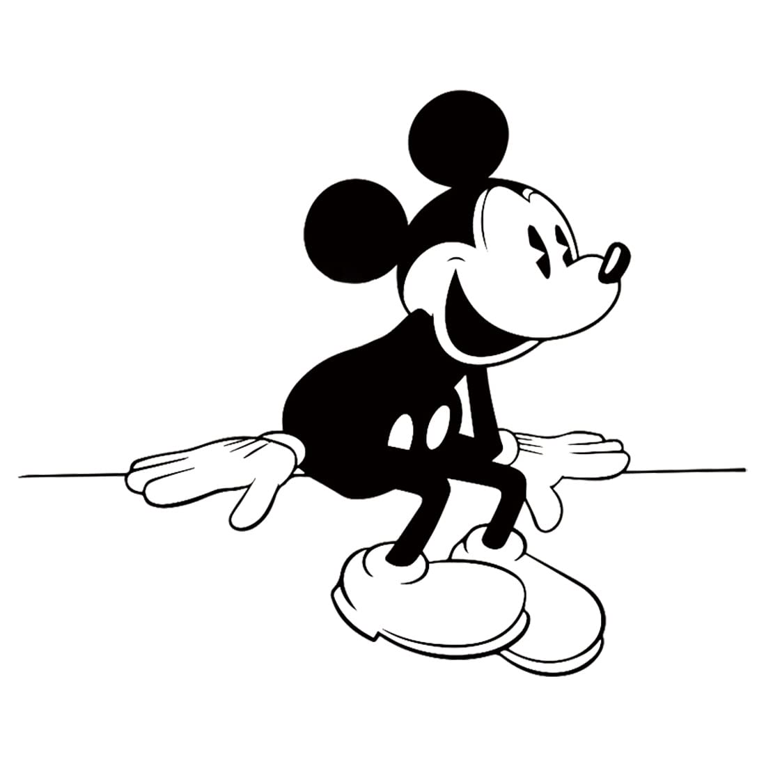 

[GREDINO] Водонепроницаемая наклейка Микки Маус, наклейка на автомобиль, Микки для чемоданов, ноутбуков, мотоциклов, шлемов и многого другого