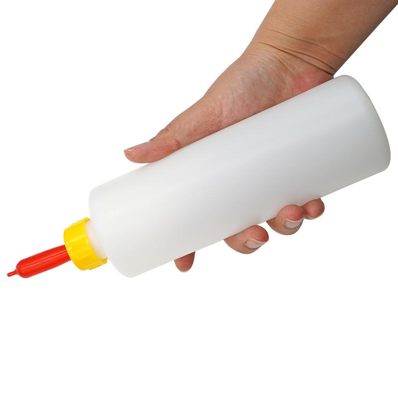 

1PCS Lamb Milking Bottle Nipple Drinker Plastic Piglet Sheep Goat Feeding Waterer 400ML Capacity Nursery Farming Veterinary 1PCS