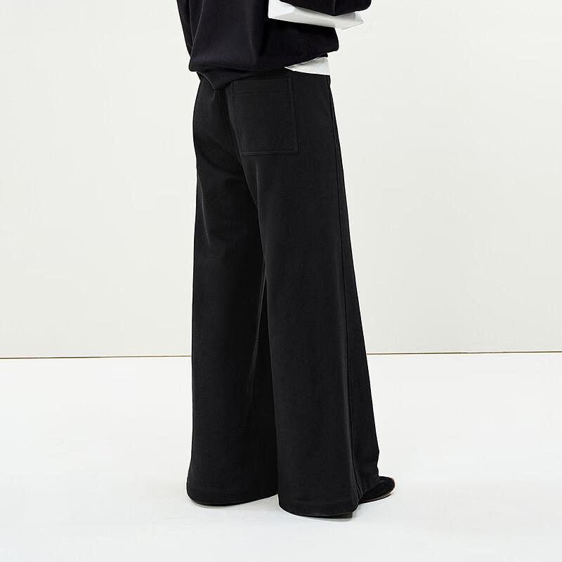 LESS 2025 Spring Casual Cotton Flared Pants