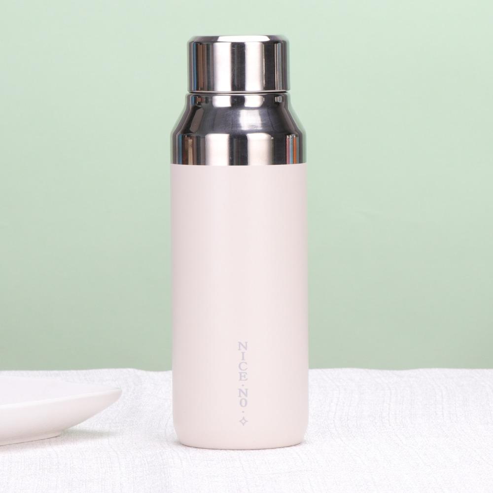 Compact Thermal Cup Exquisite Insulated Cup Mirror Cover Stainless Steel Cup Outdoor Sports