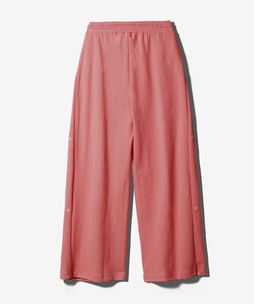 (Setup) Mwl Crop Hoodie+Snap Pants - Red