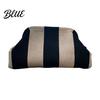 Multipurpose Handbag Women Woven Striped Clutch Purse Large Capacity Kiss Lock Purse Cosmetic Pouch Summer Beach Vacation Evening Dumpling Bag