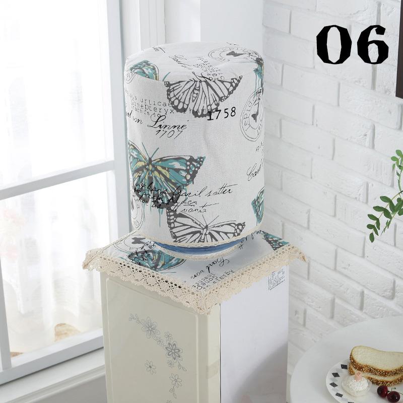 Pastoral Style Water Dispenser Cover Water Bucket Sleeve Furniture Protector Dust Cover Removable Reusable Water Bottle Cover