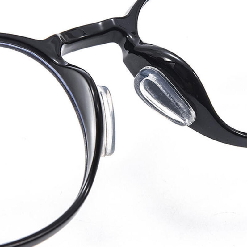 

Silicone glasses nose pads, horn-rimmed pads, and anti-slip earmuffs Large transparent glasses legs
