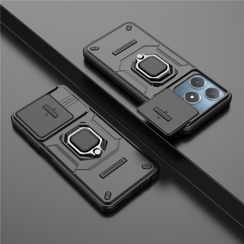 

Чехол для Realme C63 4G Чехол для Realme C63 Чехол 6,75 дюйма Защита объектива Ударопрочный Нажимное окно Магнитный держатель Бампер