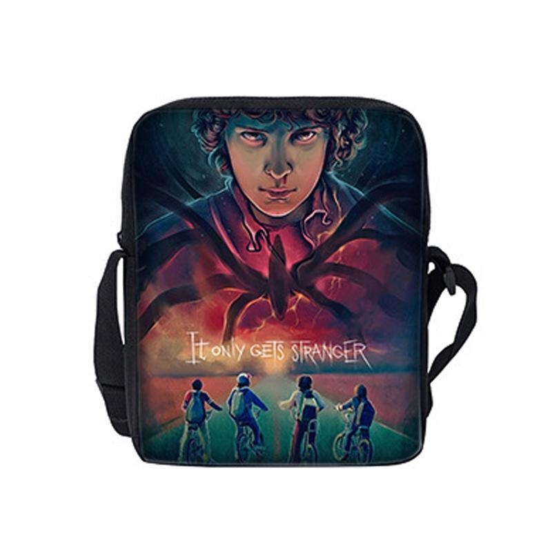 

Стильна сумка для ланчу Stranger Things, сумка через плече для школи Spider