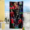 Cristiano Ronaldo Beach Towel High Absorbency & Quick-Dry Comfortable Lightweight Suitable for Swimming, Gym, Camping, Yoga Vacation