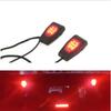 2 ks LED světla kryt pantu skla zadních výklopných dveří jako zadní světlo/světlo pro couvání/brzdové světlo pro Jeep Wrangler JK 2007-2017