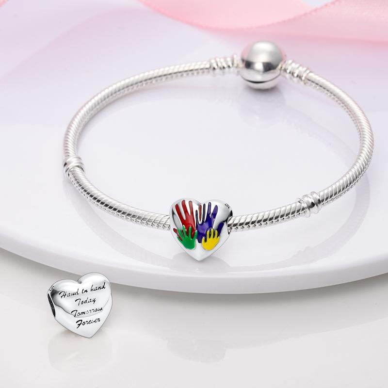 Série de Charms Perles Couleur Tournesol pour Ballons Copperair S'adapte aux Bracelets Fins Originaux Bijoux DIY Cadeaux