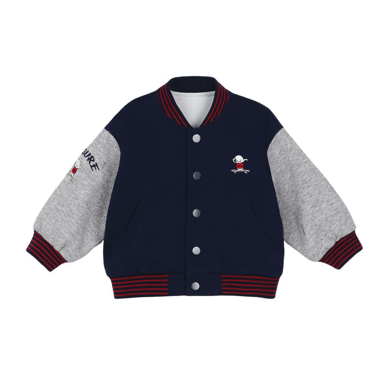 LUSON Baby Boys  Casual Baseball Jacket 80