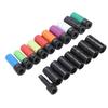 1 2in Drive Socket Set Hex Design Double Ended Torsion 6 Point and 12 Point Driver Socket Set with Extension Rod