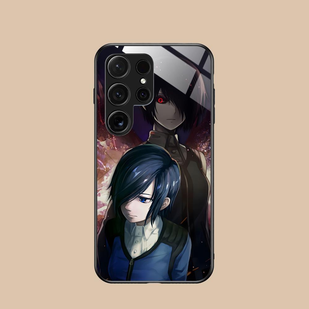 Tokyo Ghoul Touka Kirishima Phone Case for Samsung Galaxy A56 55 54 53 52 51 36 35 34 23 16 15 5G Glass Cover Luxury Cellphones