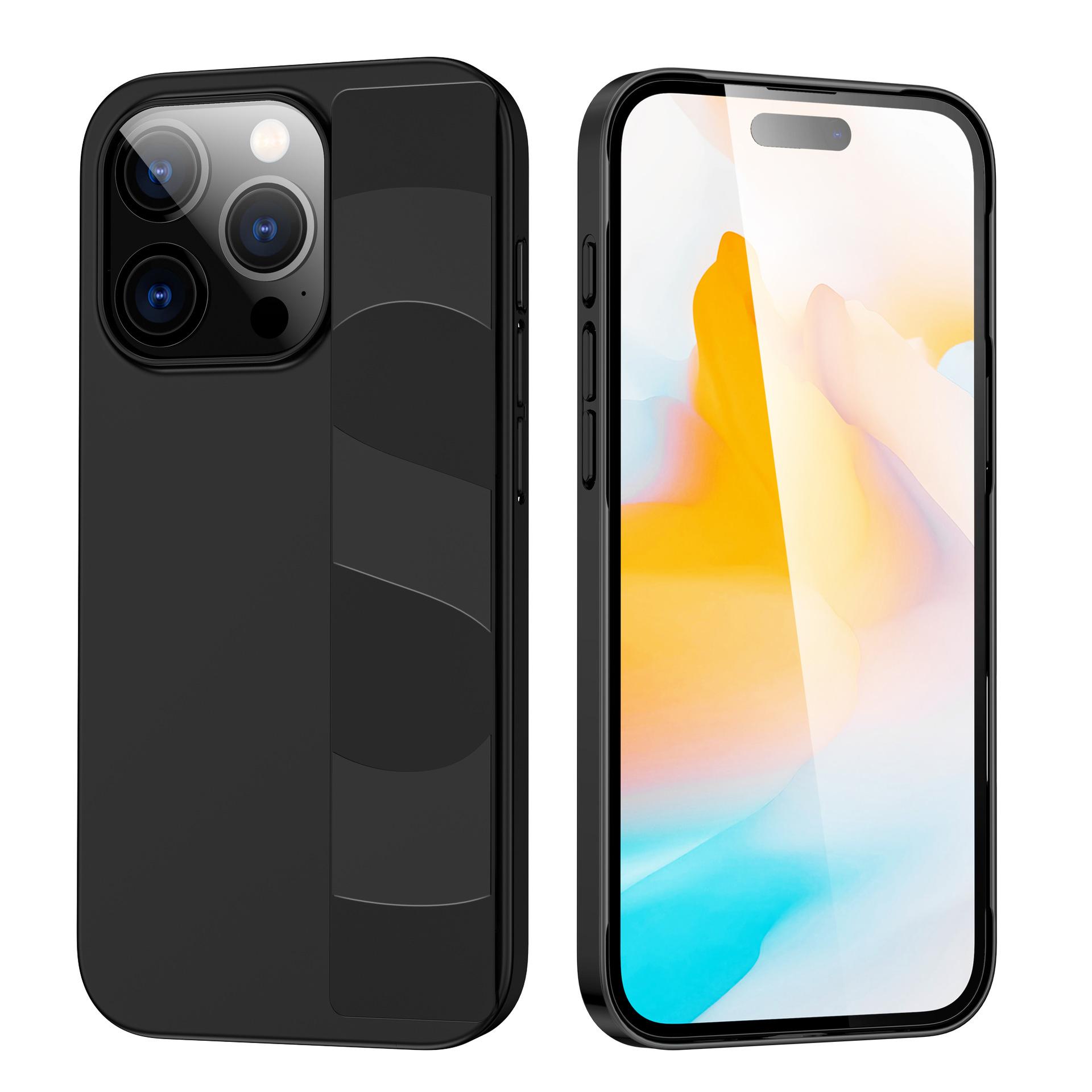 

Silicone Wristband for IPhone17 Anti-fall Phone Case for IPhone16 Advanced Business Style Protective Case For iPhone11