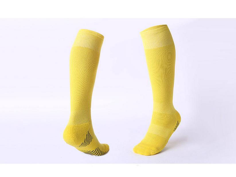 Children's Long Sports Socks: Thick Terry, Breathable, Sweat-Absorbent, Non-Slip, Wear-Resistant Football Socks