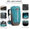 40L Isolierter Trinkrucksack für Outdoor-Sport, Größe 24x17x56cm