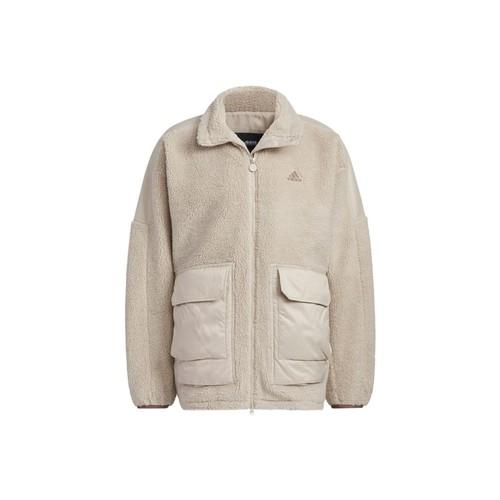 adidas Workwear Letter Print Long-Sleeve Outdoor Casual Jacket Unisex Beige L бежевый 3940₽