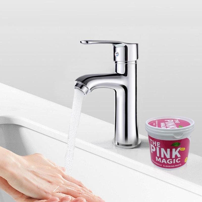 Bezpečný čistící krém z nerezové oceli Odstraňuje začernalé skvrny na hrncích, pánvích, kuchyňských površích, údržba nádobí