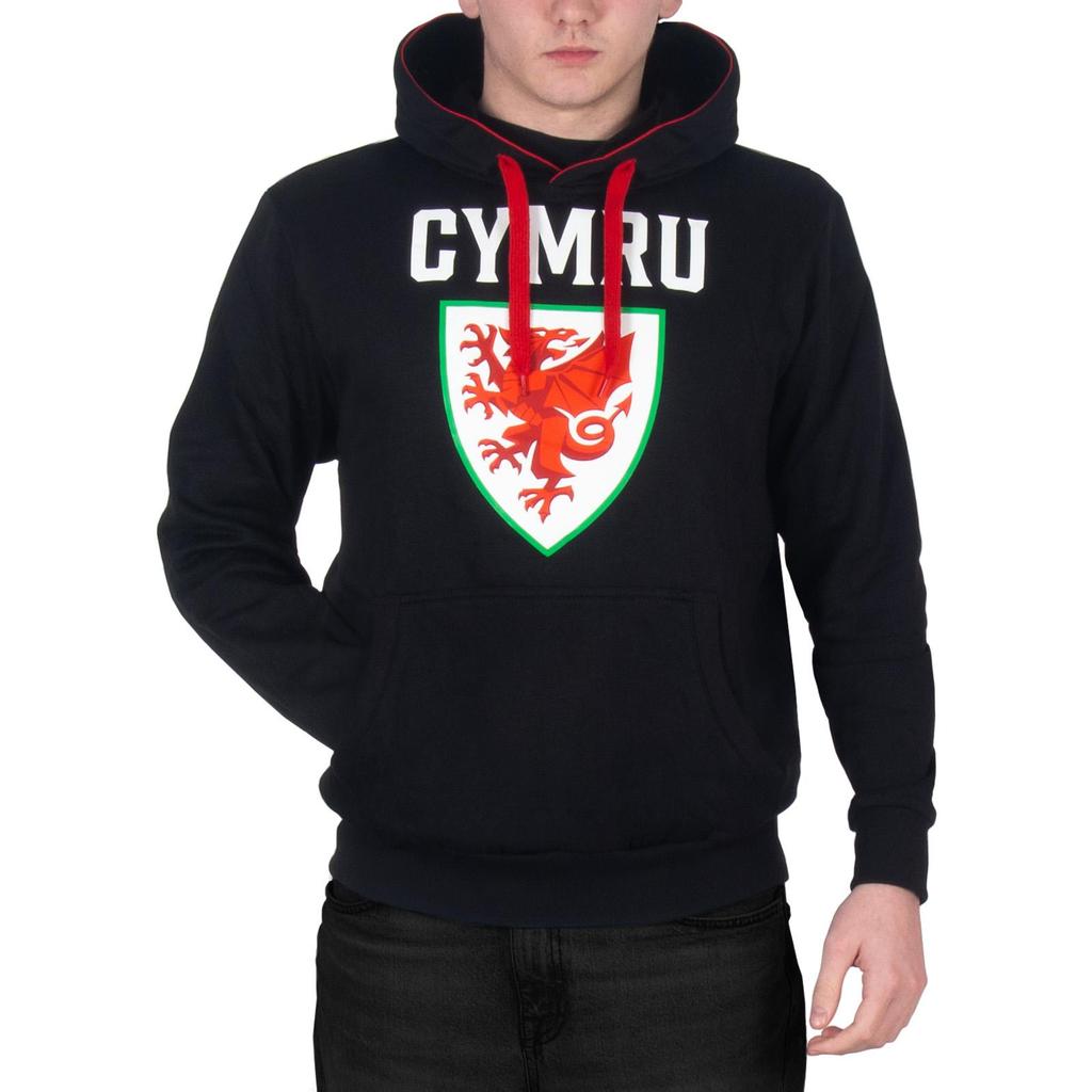 FA Wales Mens Graphic Fleece Hoodie