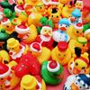 12pcs Rubber Duck for Christmas Party Assortment Ducks Bulk Mini Rubber Duckies for Kids Birthday Best Giving Gifts Party Favors